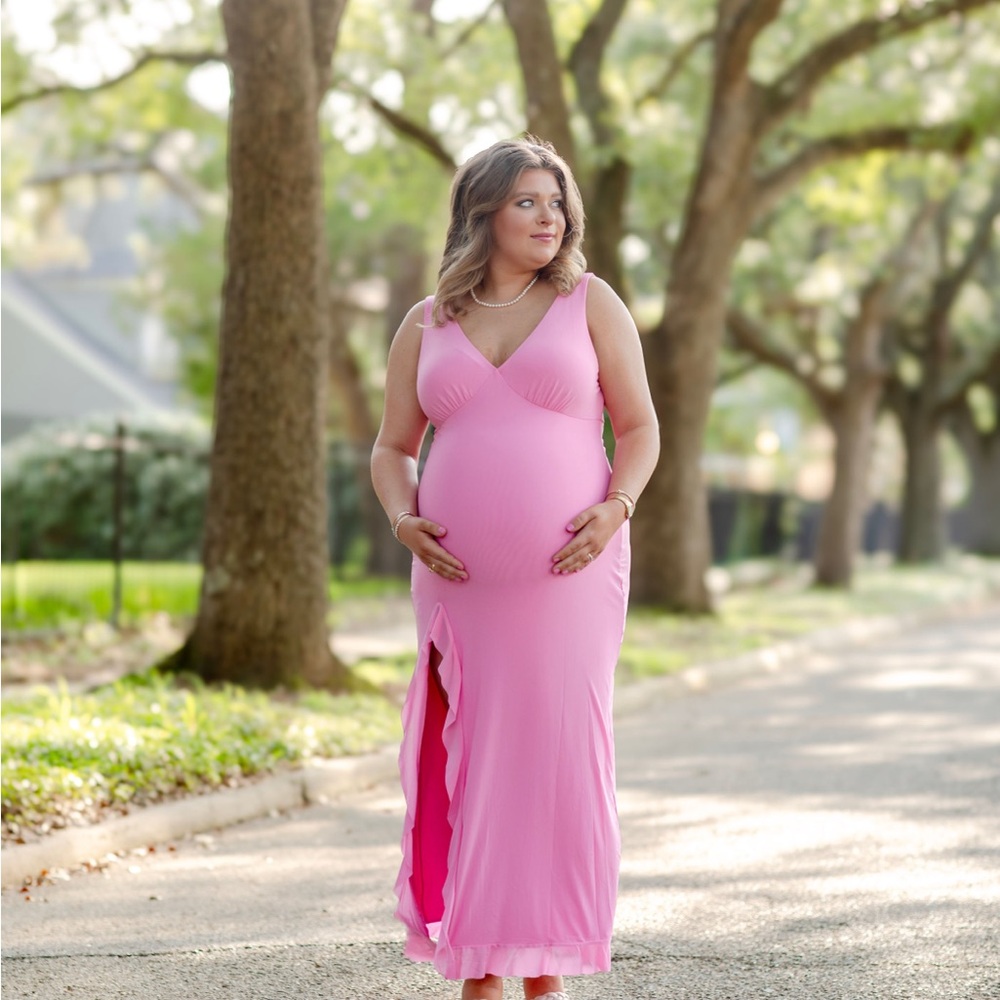 Long Pink Dress